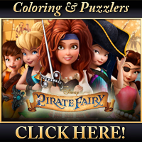 Pirate Fairy Printable Games